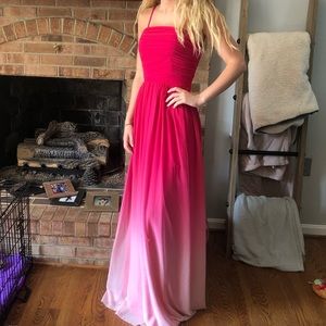 NWT Beautiful, Pink, Ombré Dress